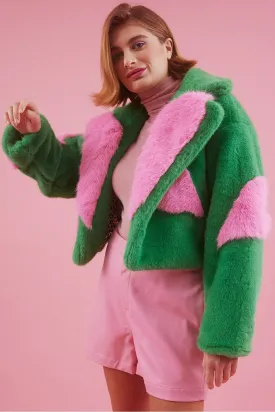 Handmade Love Heart Bamboo Fur Jacket | SALE!