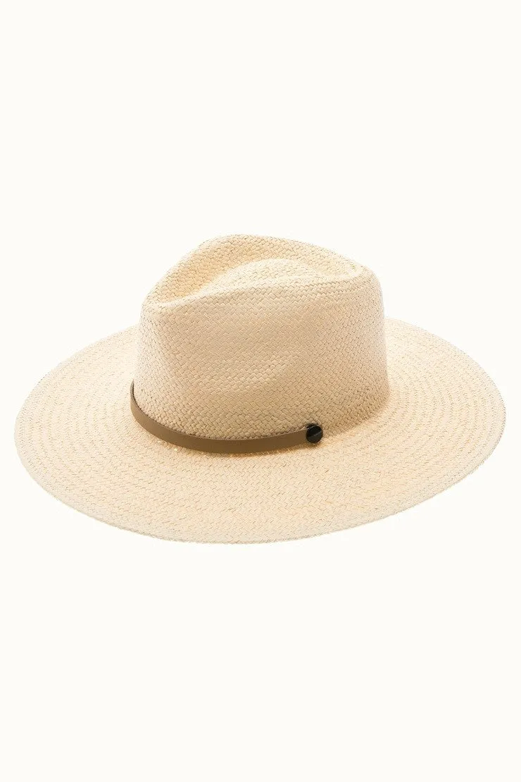 Handwoven Toyo Straw Panama Hat