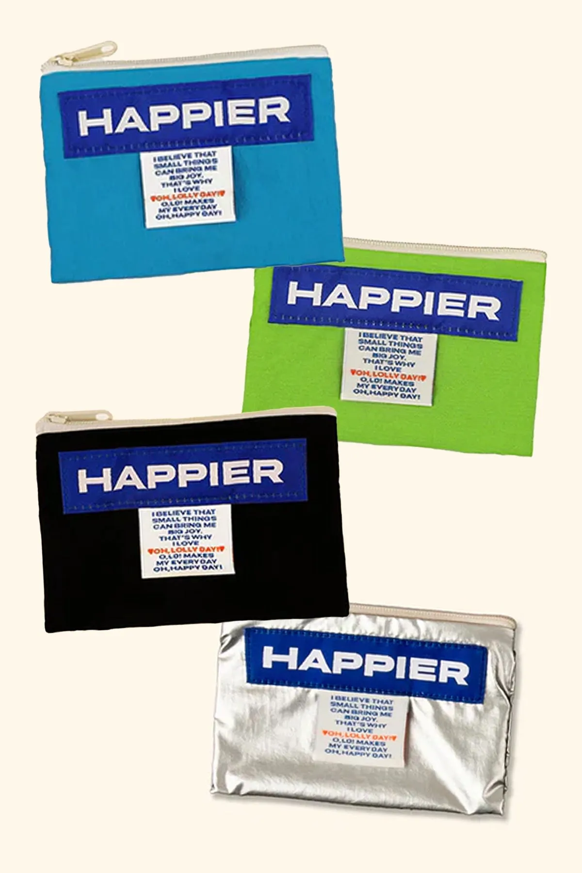 Happier Label Pouch M