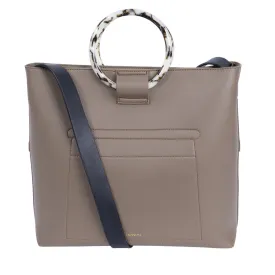 Harriet Khaki Vegan Tote Bag