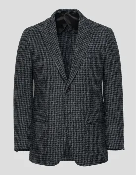 HARRIS TWEED GREY HOUNDSCHECK SPORT COAT