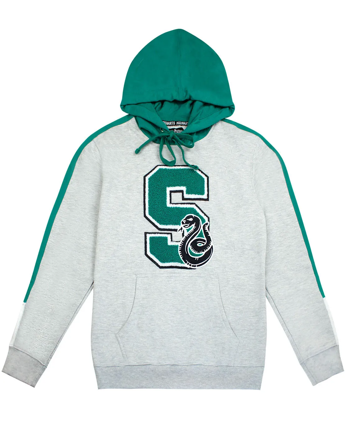 Harry Potter Hogwarts Slytherin S Patch Logo Premium Hoody/Hoodie