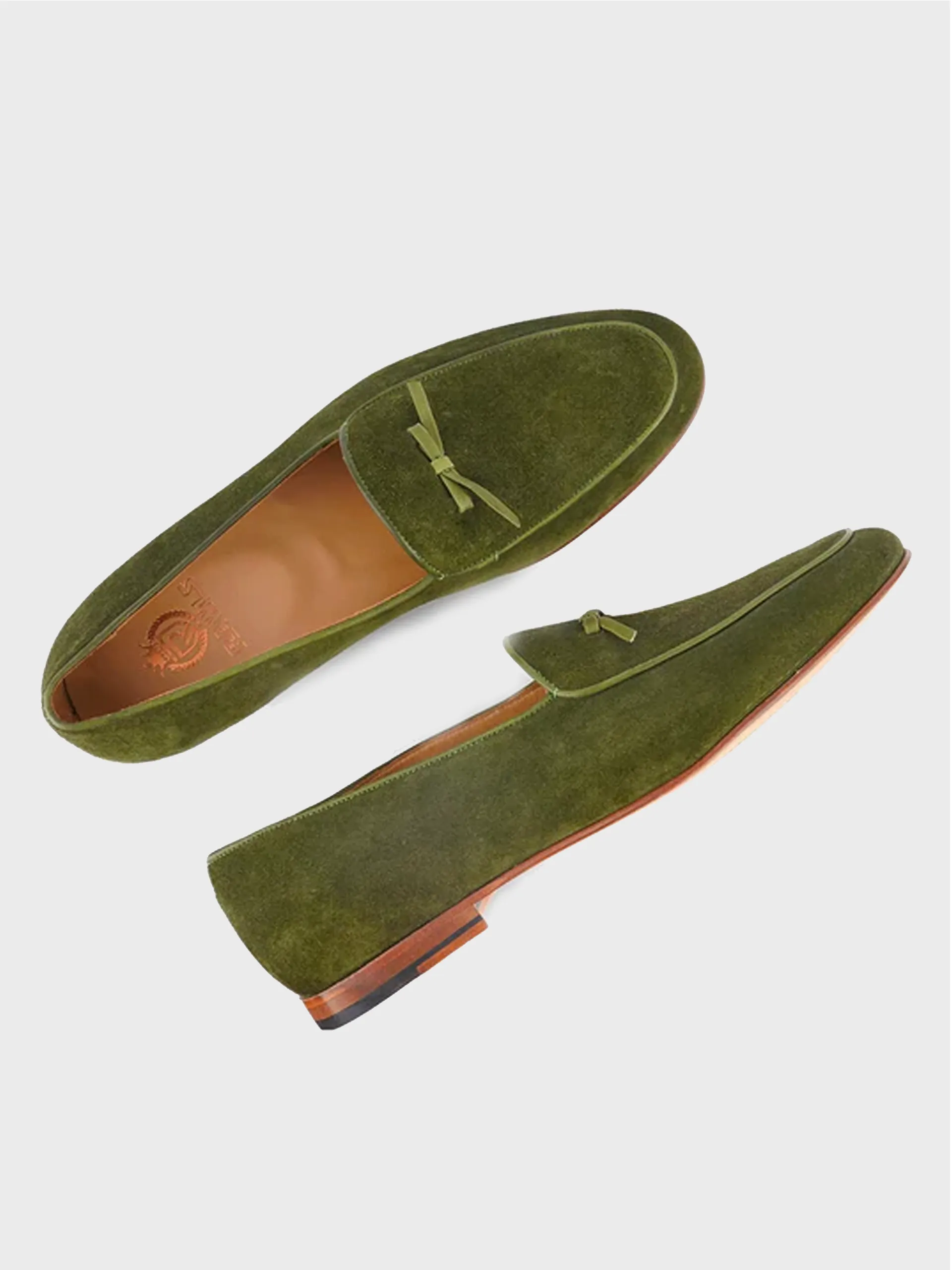 Haute Loafer  - Olive Suede