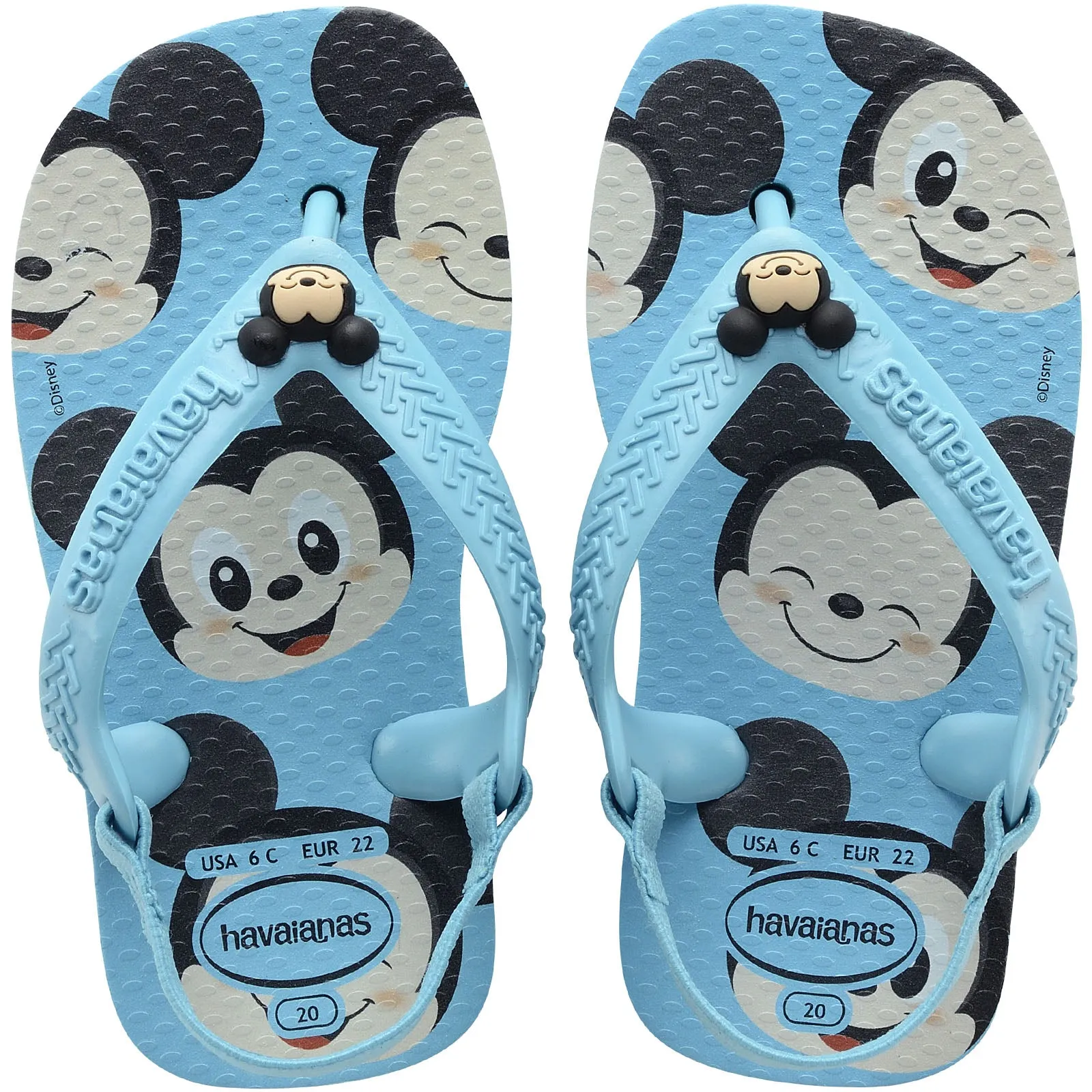 Havaianas Kids Baby Disney Classic Flip Flops - Blue