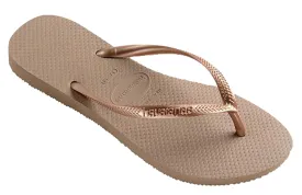 Havaianas Slim In Rose Gold