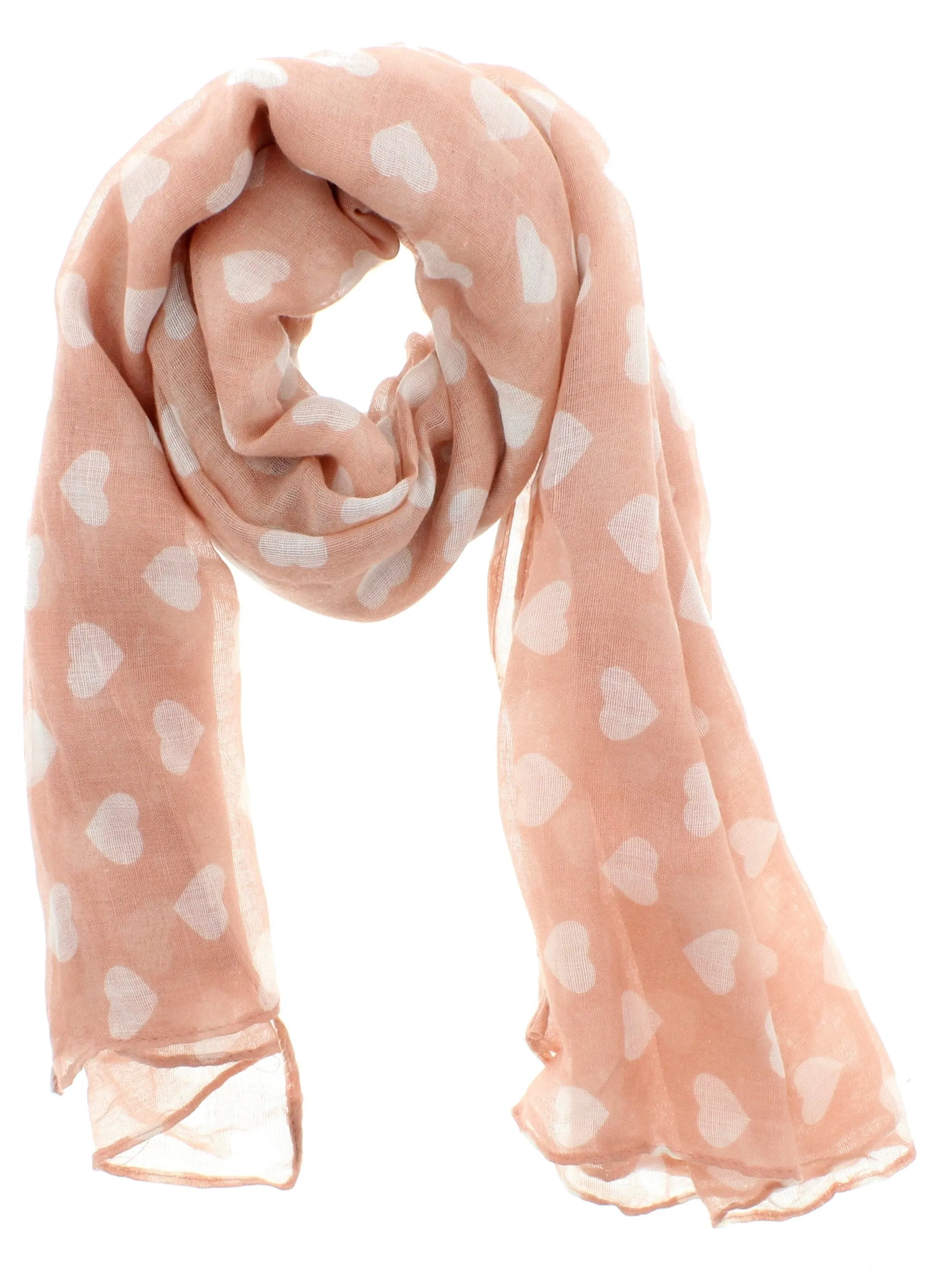 Heart Print Scarf