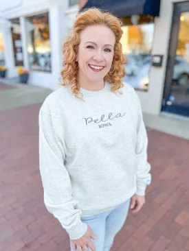 Heather Grey Pella Sweatshirt