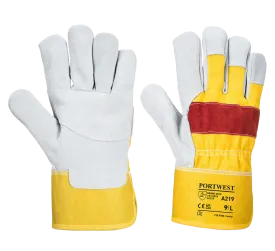 Heavy Duty Leather Rigger Gloves