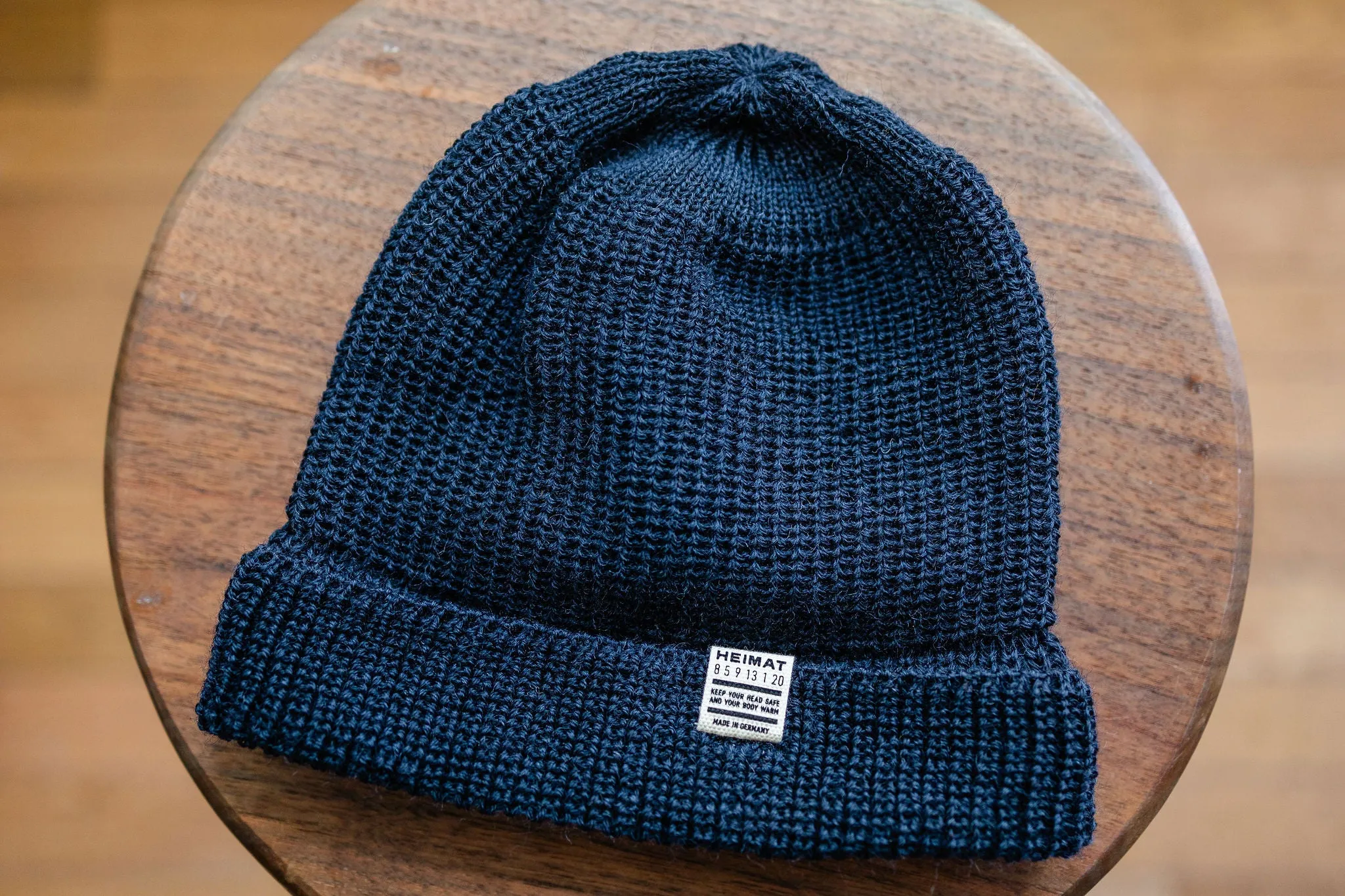 Heimat Textil Deck Hat - Navy