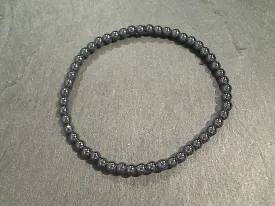 Hematite 4MM Stretch Bracelet