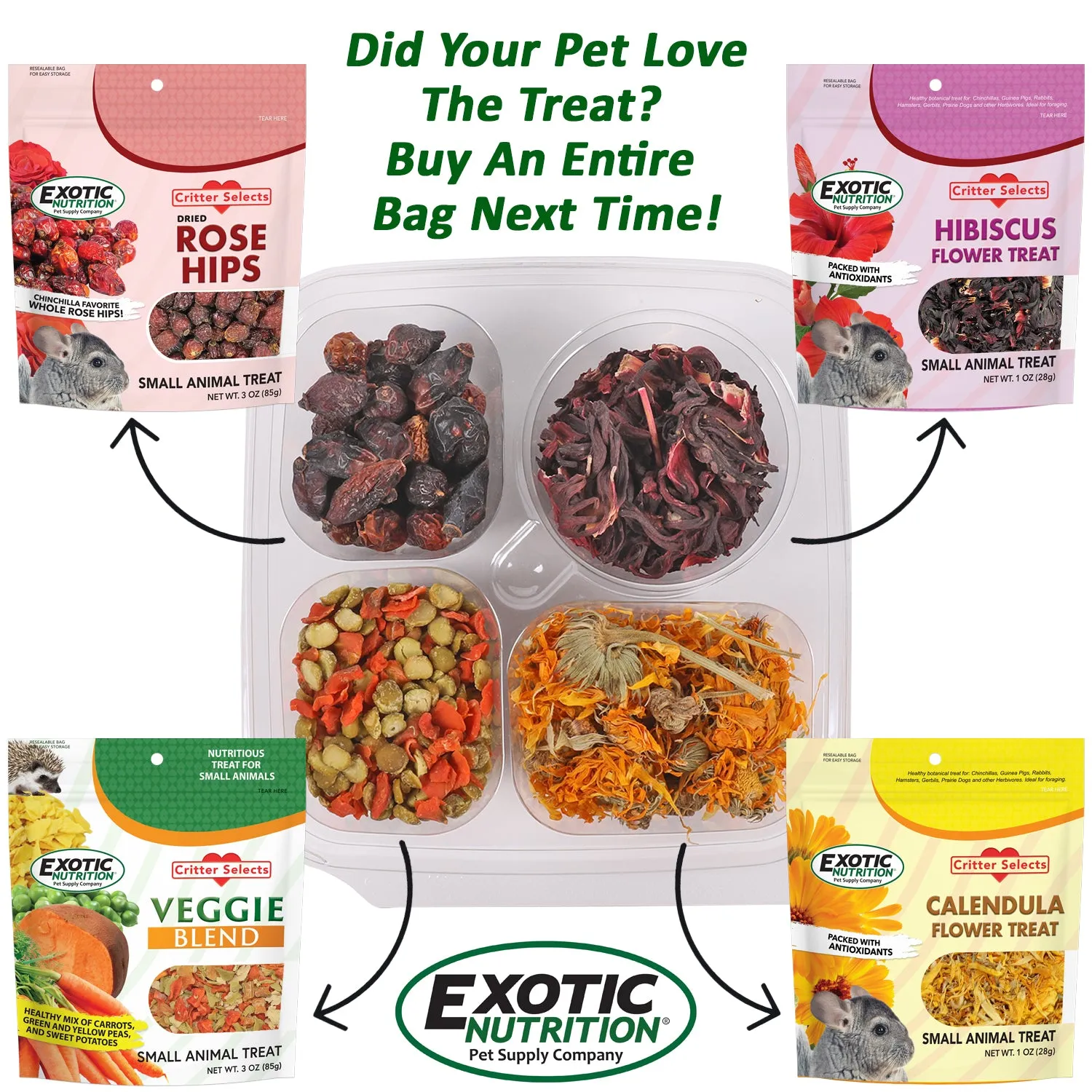 Herbivore Treat Variety Pack