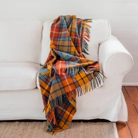 Heritage Collection | Recycled Wool Tartan Blankets | Autumn