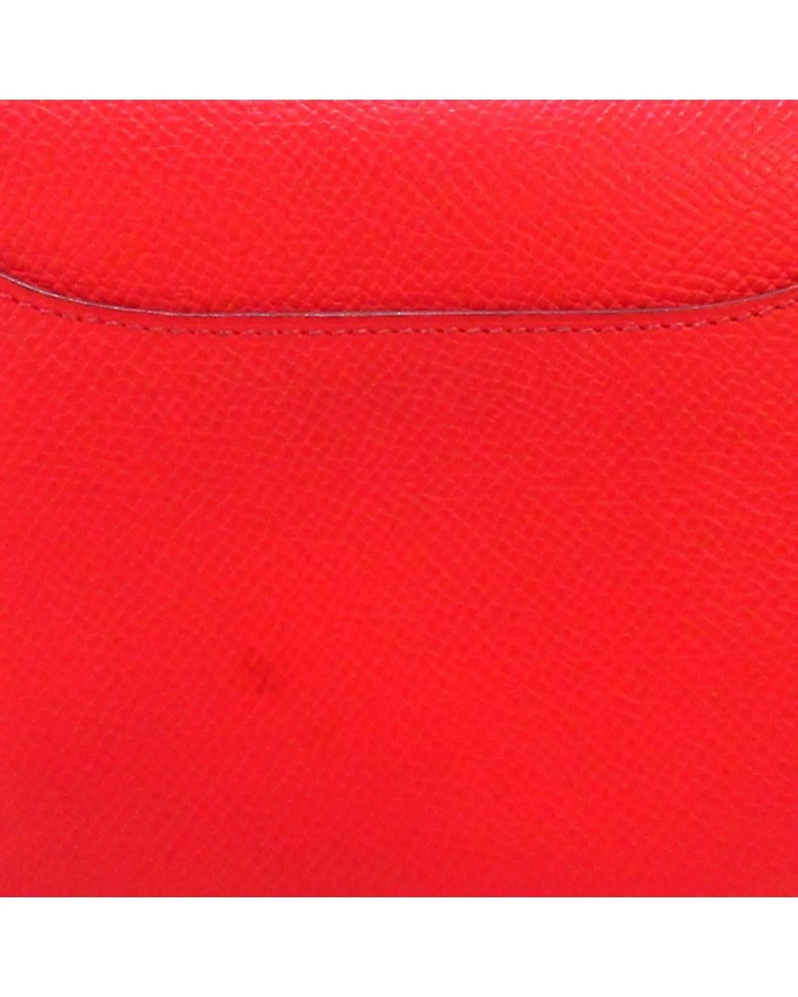 Hermes Bearn Wallet in Red