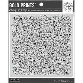 Hero Arts - Cling Stamps - Bubble Celebration Bold Prints