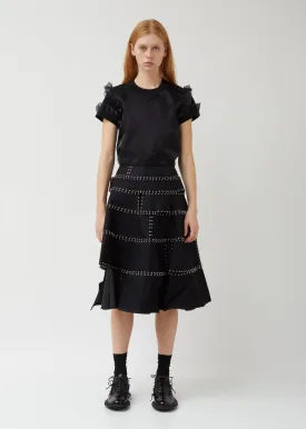 Herringbone Kersey Bonding Skirt