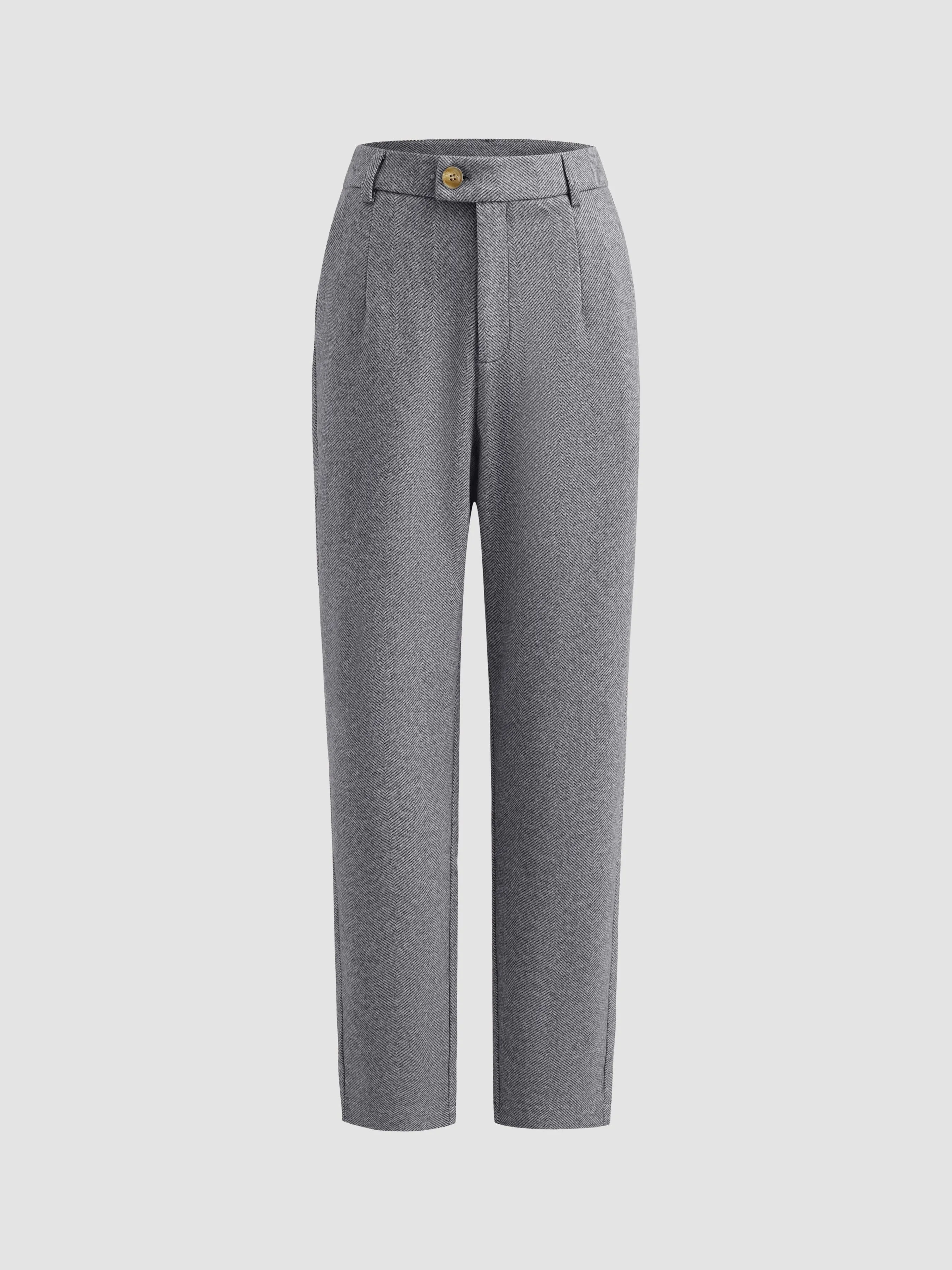 Herringbone Pencil Pants