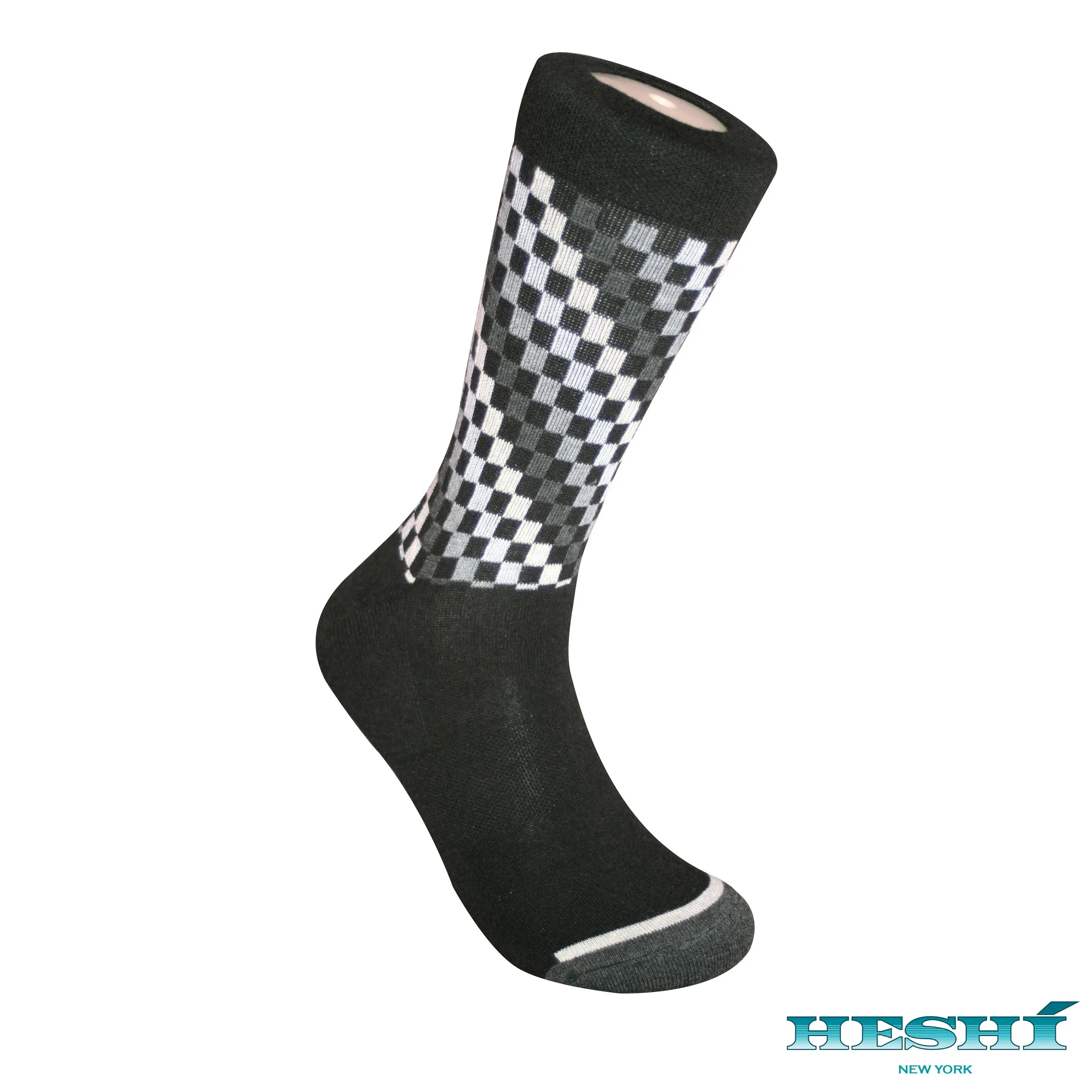 Heshí Fashion Crew Sock - Black