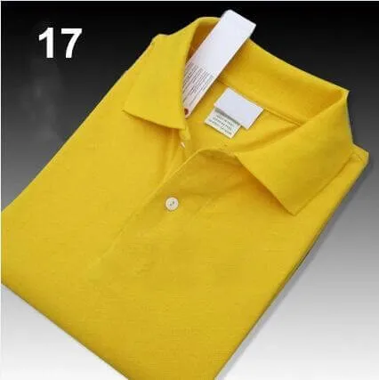 High Quality Crocodile Polo Shirt Men Solid Cotton Shorts Polo Summer Casual Polo Homme T-shirts Mens Polos Shirts Poloshirt SS01