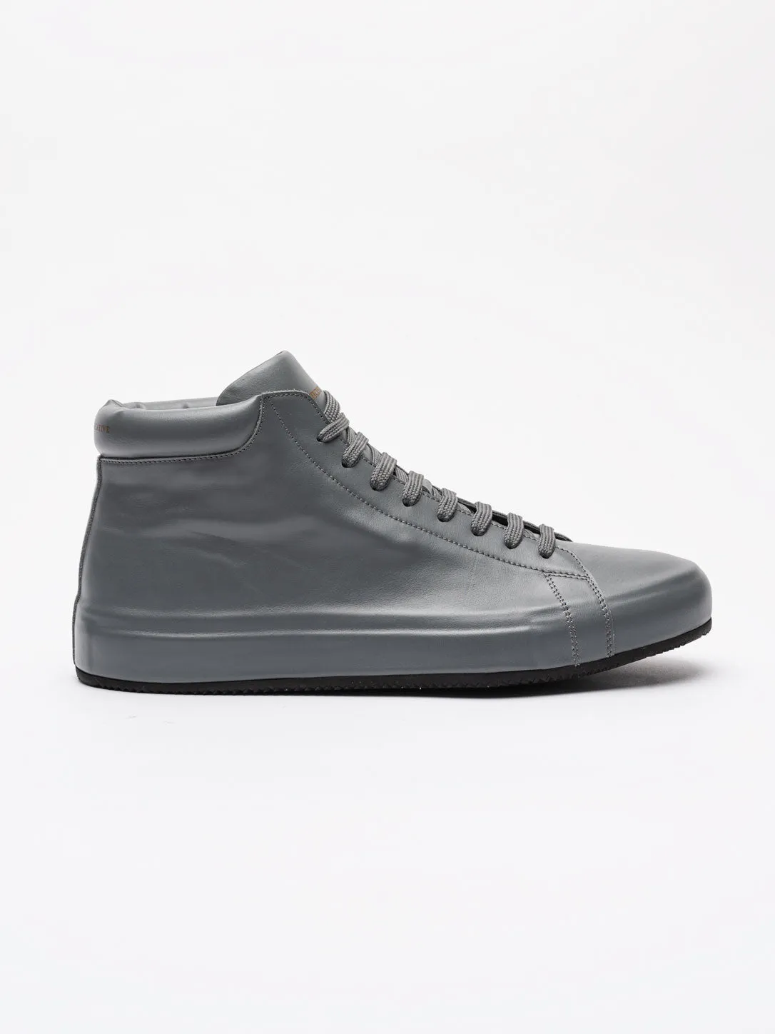 High-Top Leather Sneakers