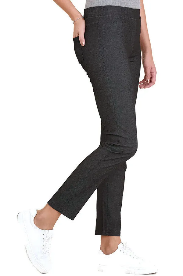 High Waist Jeggings, Black