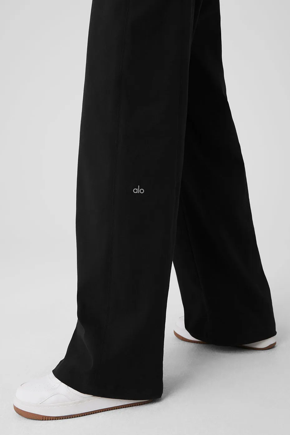 High-Waist Risk Taker Trouser - Black