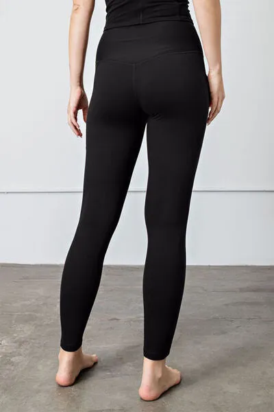 High Waist Wide Waistband Leggings