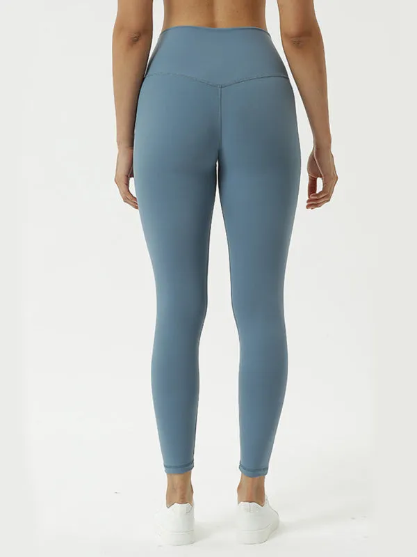 High Waisted Ankle Length Leggings