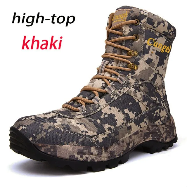 Hiking Shoes Professional Waterproof Hiking Boots breathable travel shoes Outdoor Mountain Climbing hunting boots