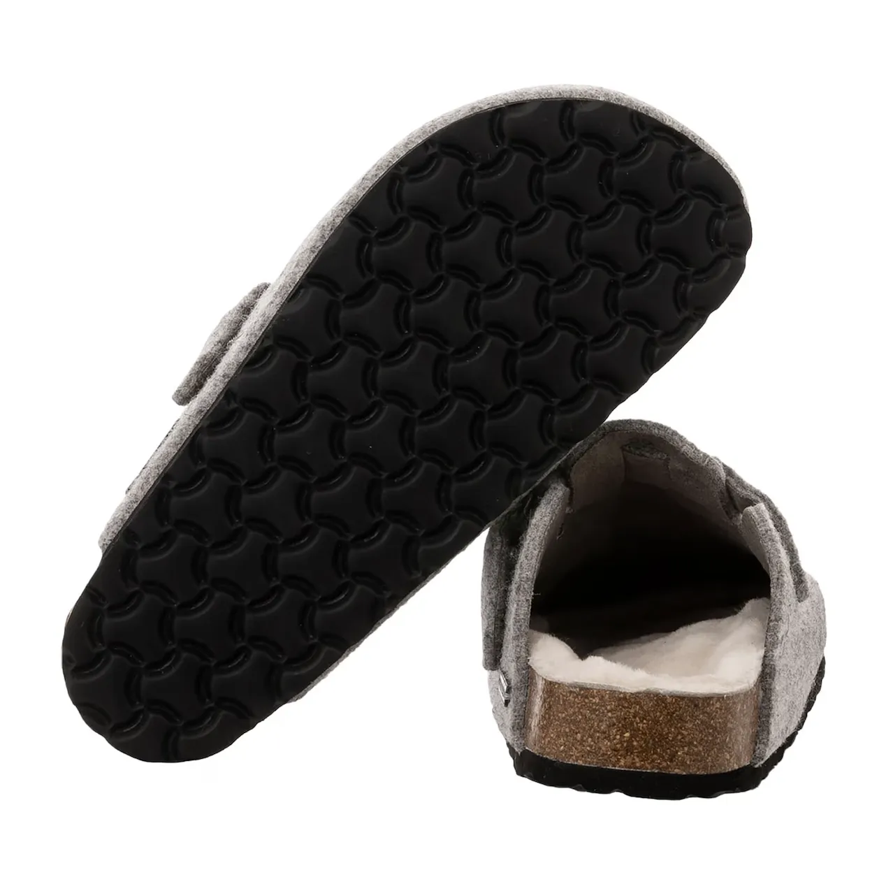 Hilma Grey Slippers