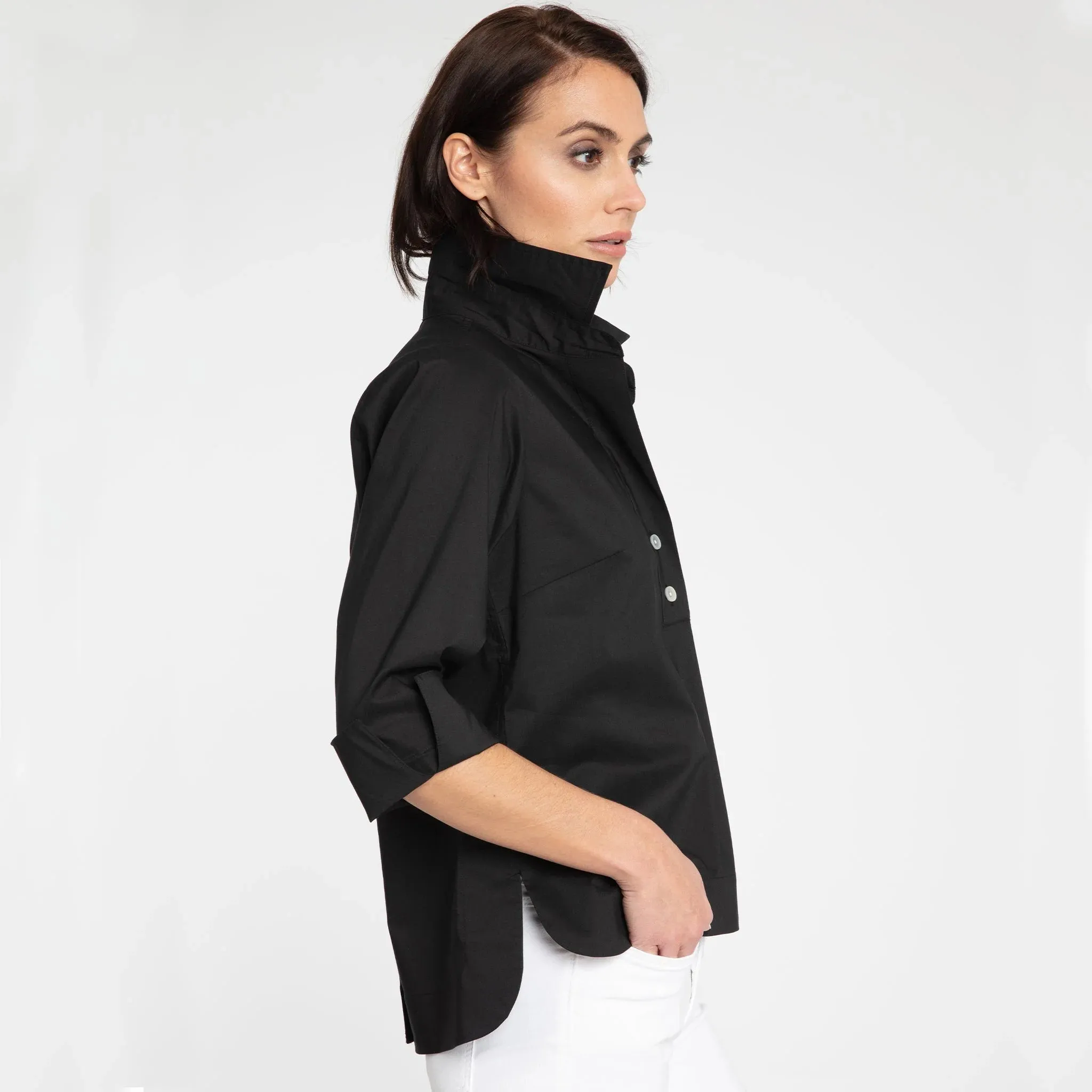 HINSON WU - AILEEN 3/4 SLEEVE TOP