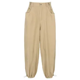 Hip Hop Adjustable Waist Loose Pants