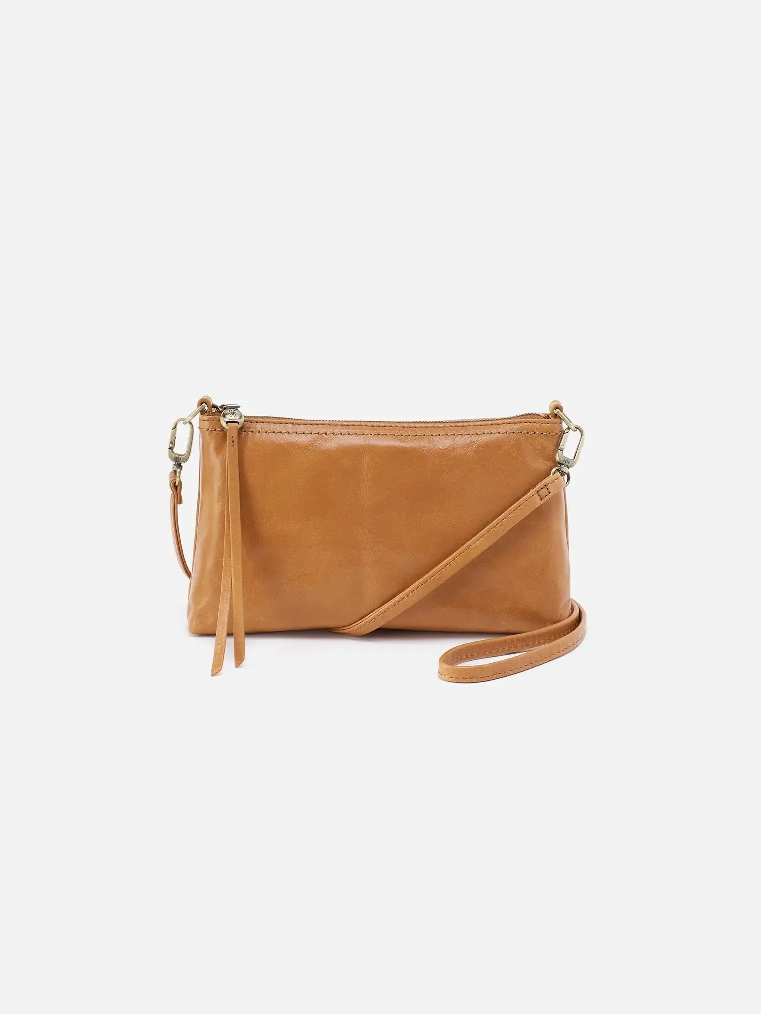 HOBO Darcy Crossbody: Polished Leather