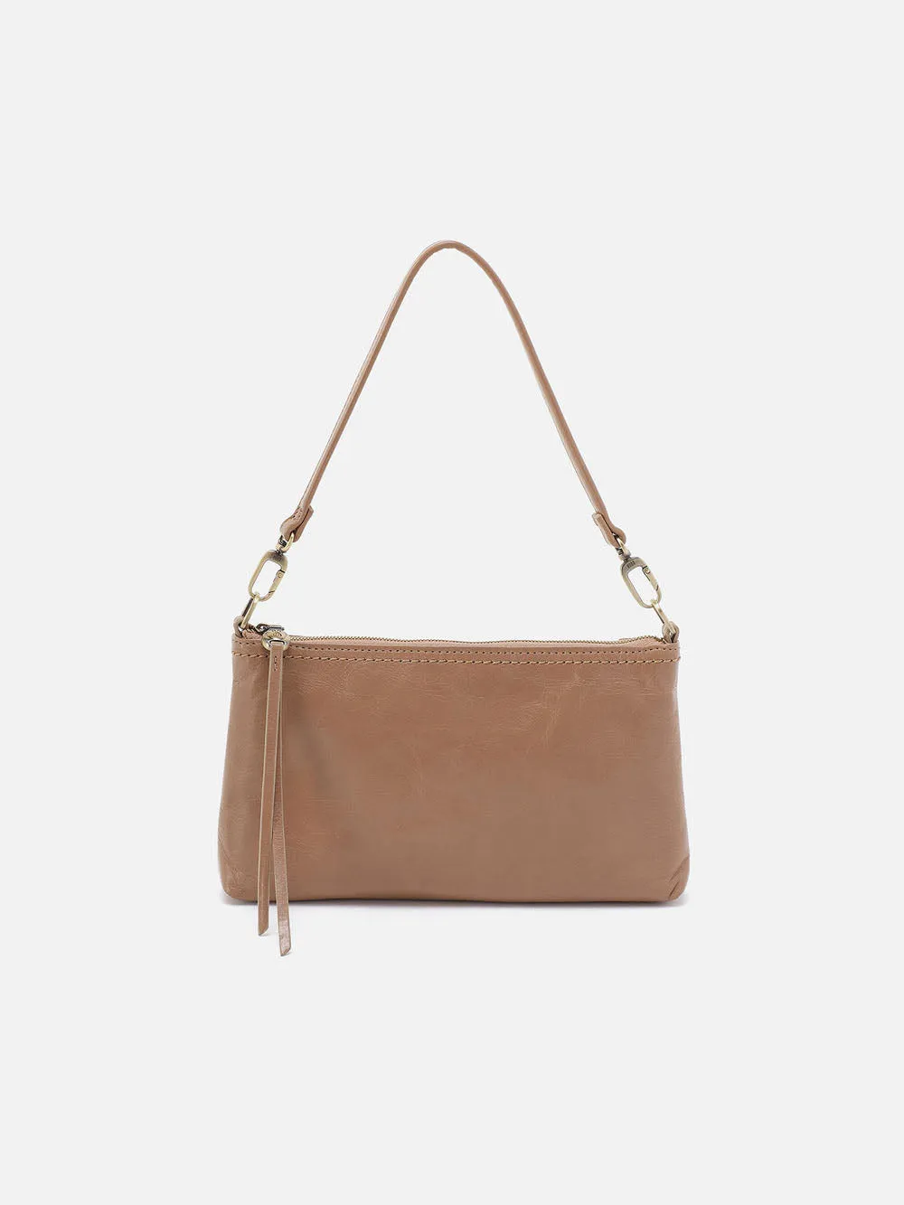 HOBO Darcy Crossbody: Polished Leather