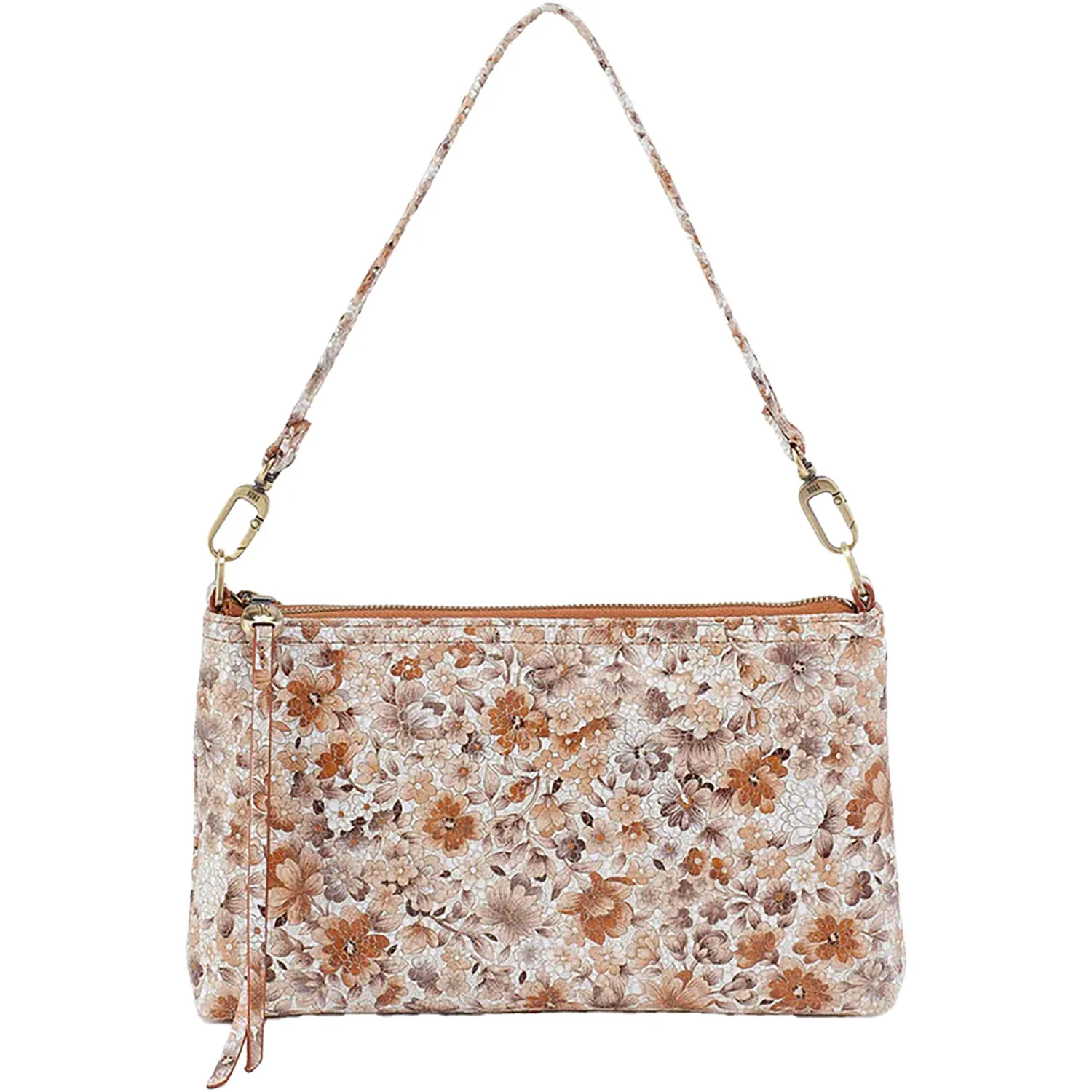 Hobo Darcy Sepia Bloom Printed Leather