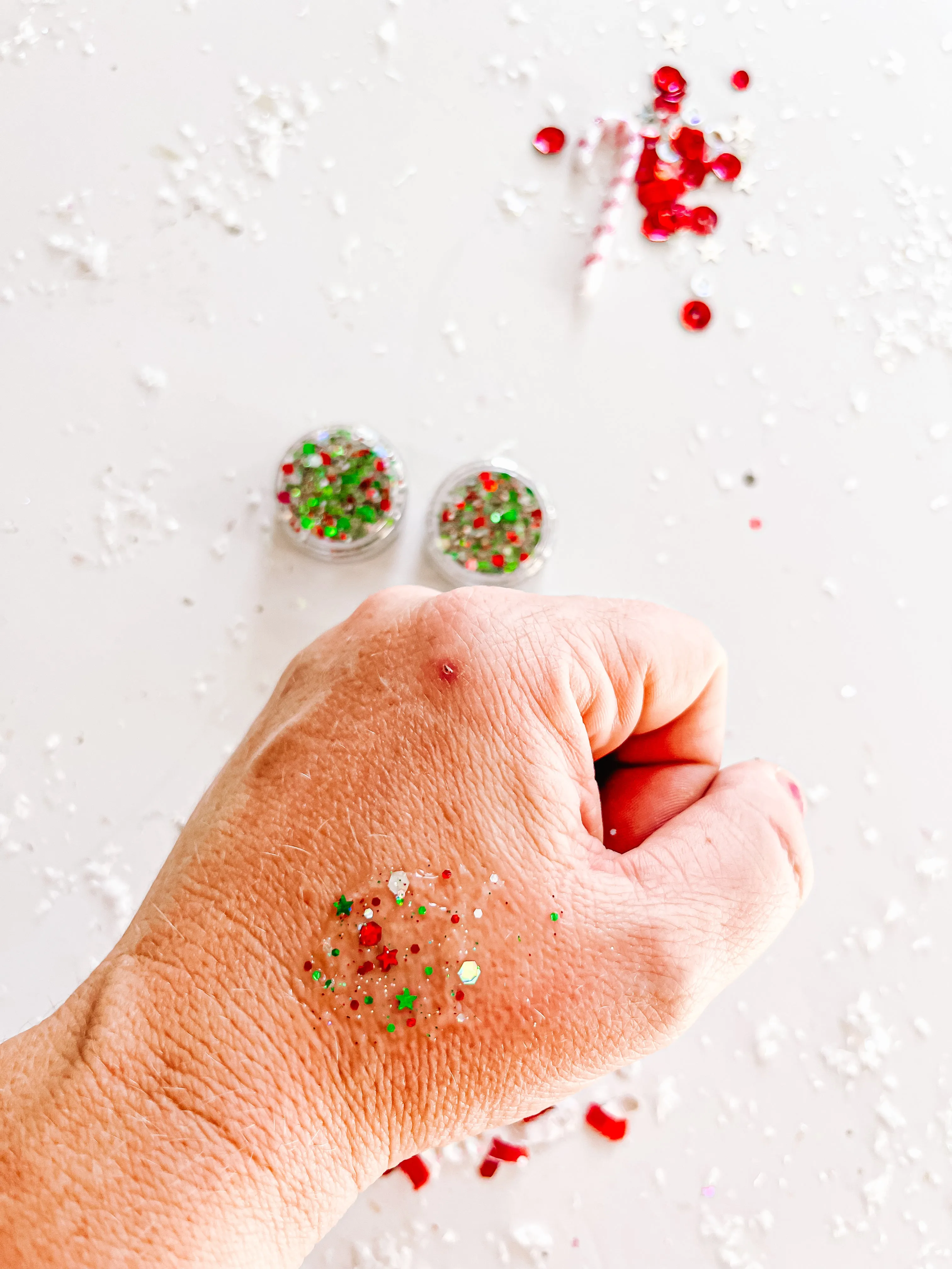 Holiday Hair Glitter Gel