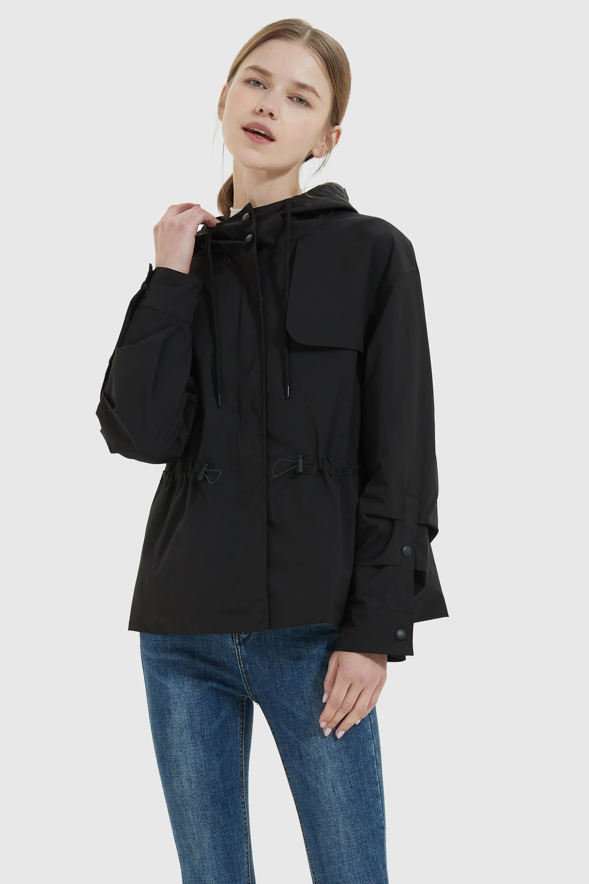 Hooded Anorak Windbreaker