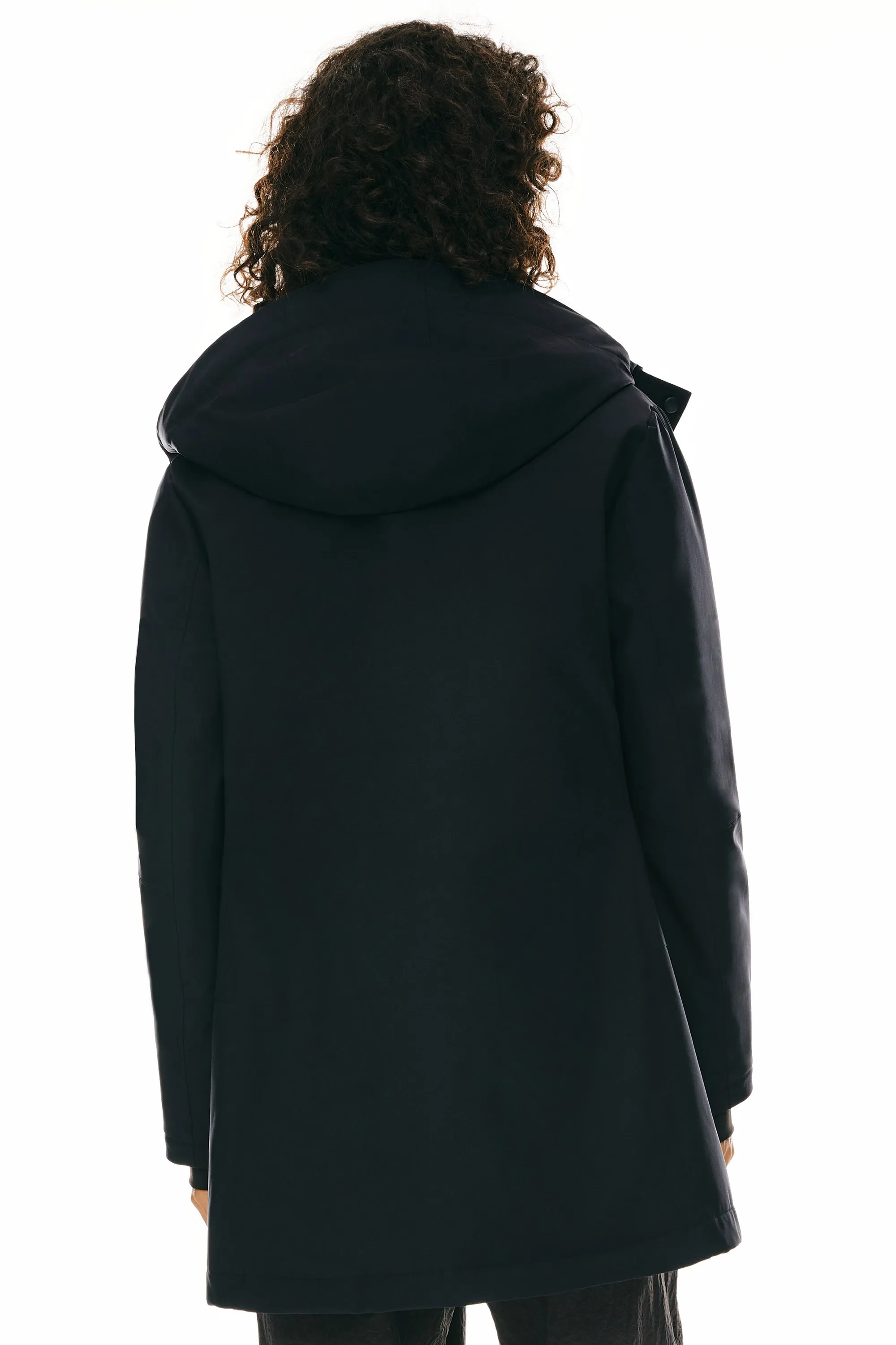 Hooded Winter Long Down Parka