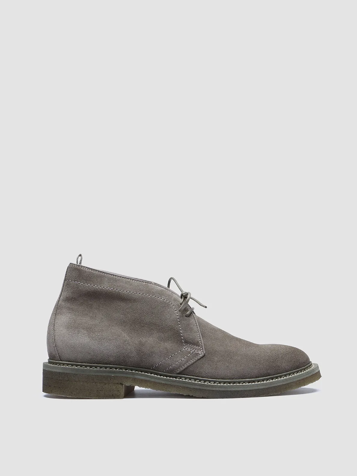 HOPKINS CREPE 114 Bosco - Green Suede Chukka Boots