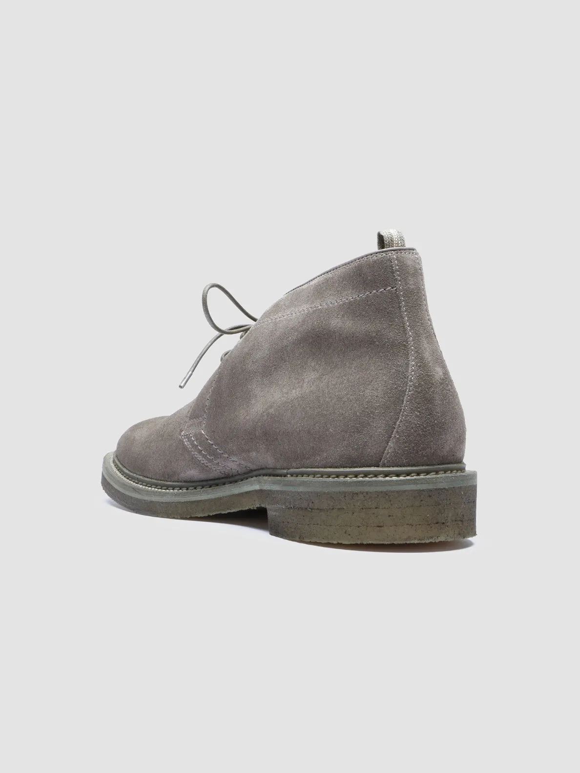 HOPKINS CREPE 114 Bosco - Green Suede Chukka Boots