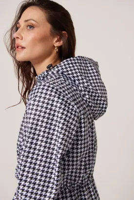 Houndstooth Raincoat