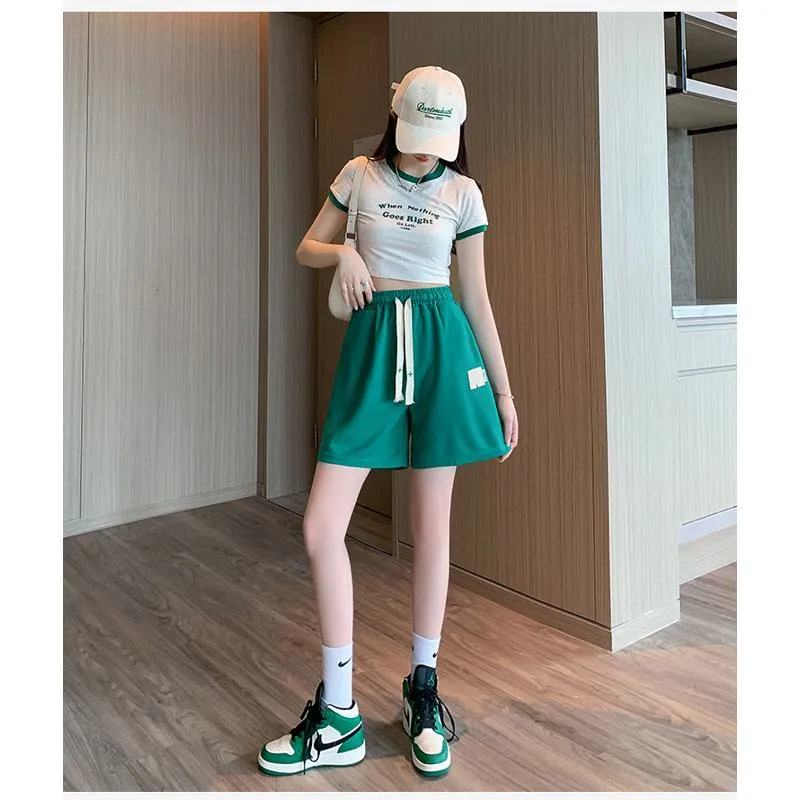 Houndstooth Thin Casual Sports Shorts