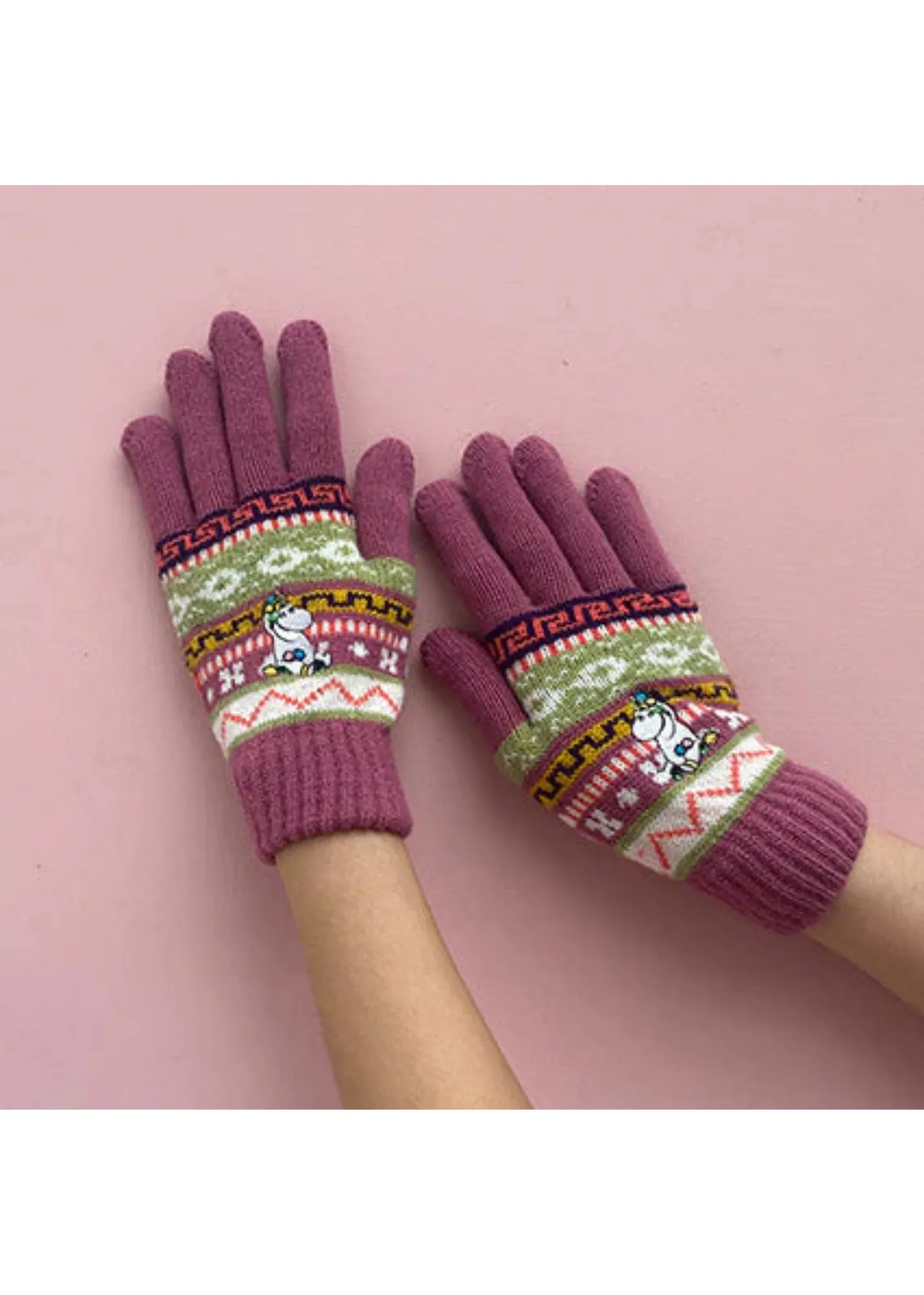 House of Disaster - Moomin Snorkmaiden Fair Isle Gloves