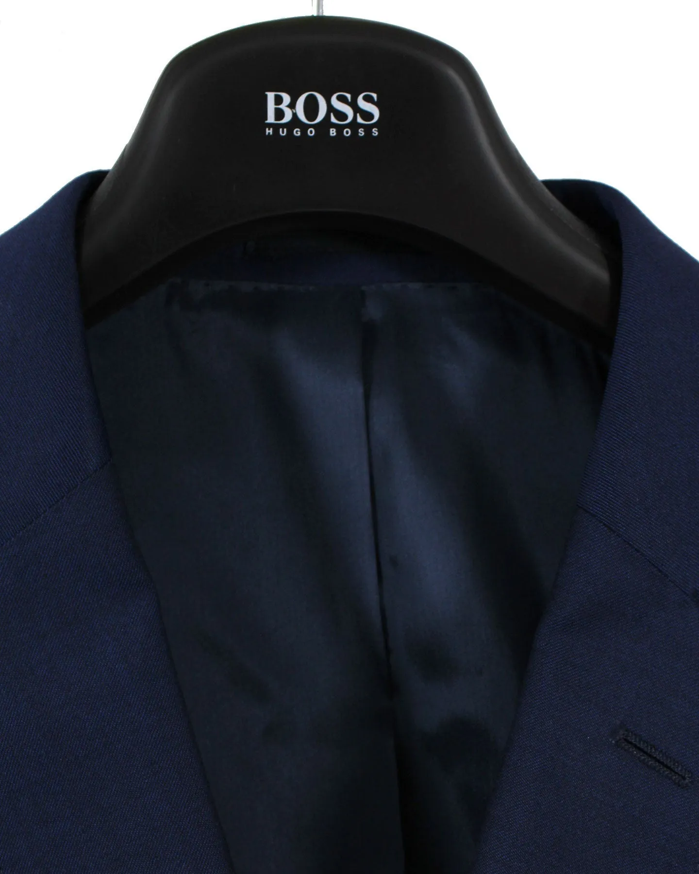 Hugo Boss Sport Coat Dark Blue - Virgin Wool Blazer EU 46 / US 36 R Slim Fit - REDUCED SALE