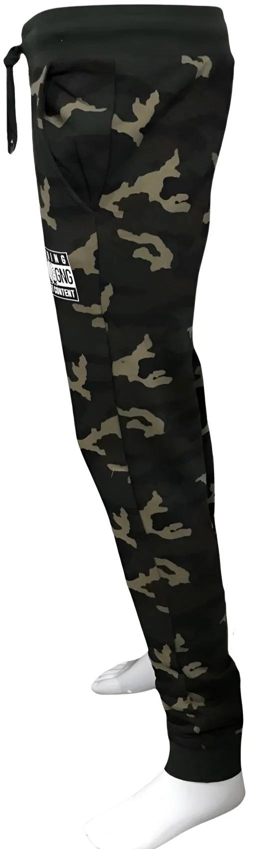 ^HUSTLE GANG^ (CAMOUFLAGE) ~EXPLICIT CONTENT~ JOGGER SWEATPANTS