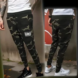 ^HUSTLE GANG^ (CAMOUFLAGE) ~EXPLICIT CONTENT~ JOGGER SWEATPANTS