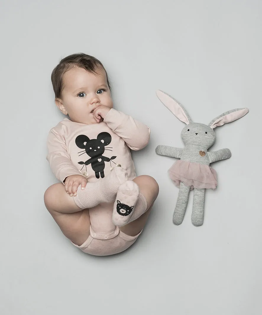 Huxbaby Mouse Long Sleeve Onesie