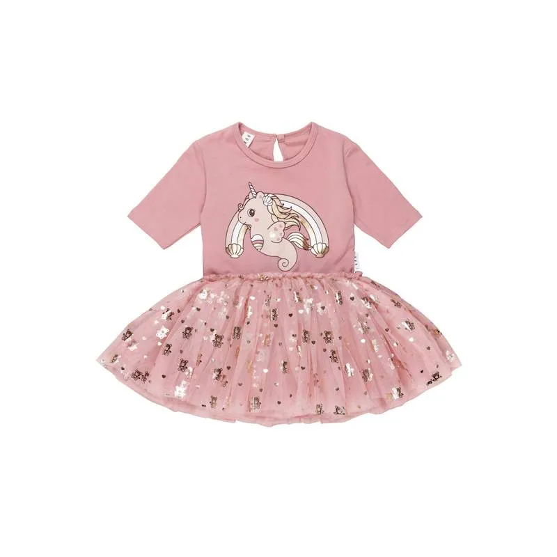 Huxbaby Rainbow Seacorn Ballet Dress