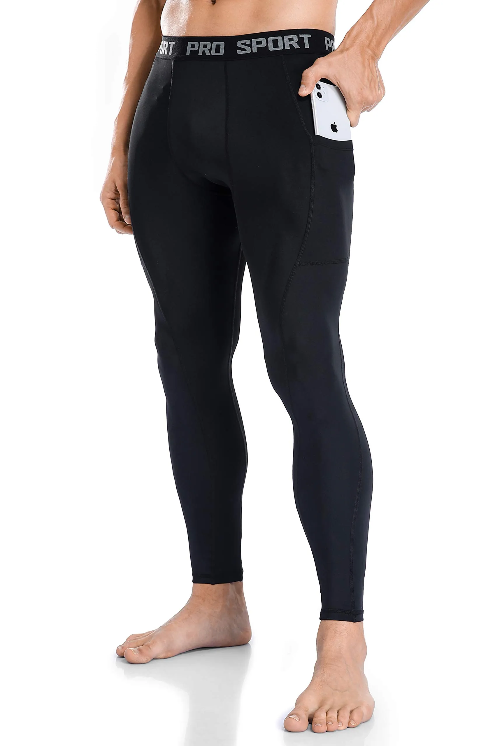 HZORI® | Man'Compression Pants 2 Packs Pocket