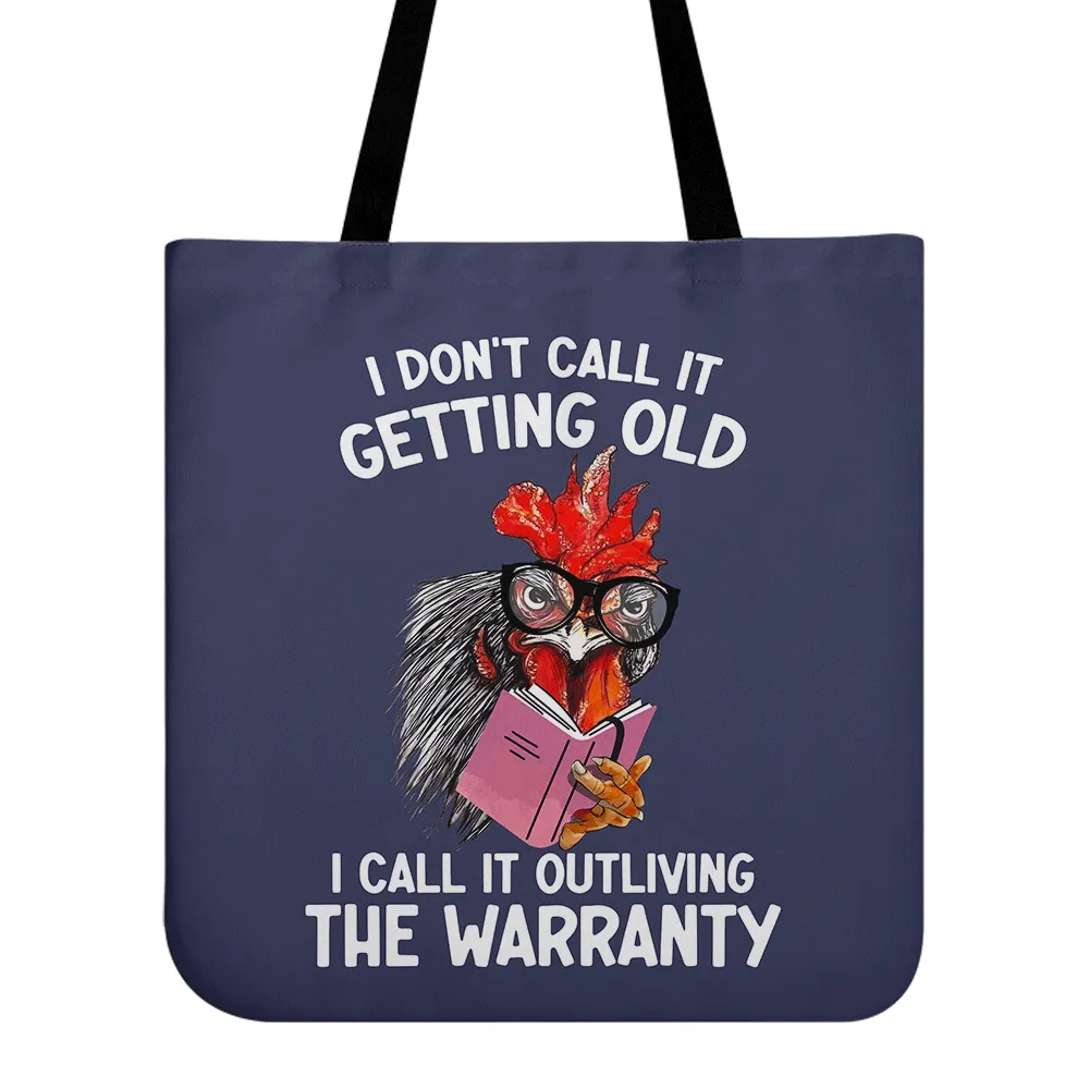 I Don’t Call It Getting Old I Call It Outliving The Warranty Book Lovers Gift TBF340