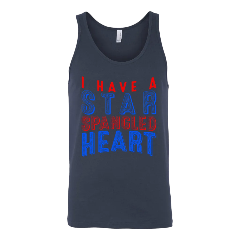 I Have A Star-Spangled Heart Tank Top